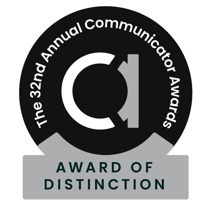 Communicator Awards 32nd Badge of Distinction