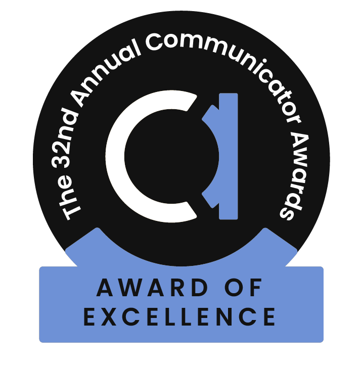 Communicator Awards 32nd Badge of Excellence 